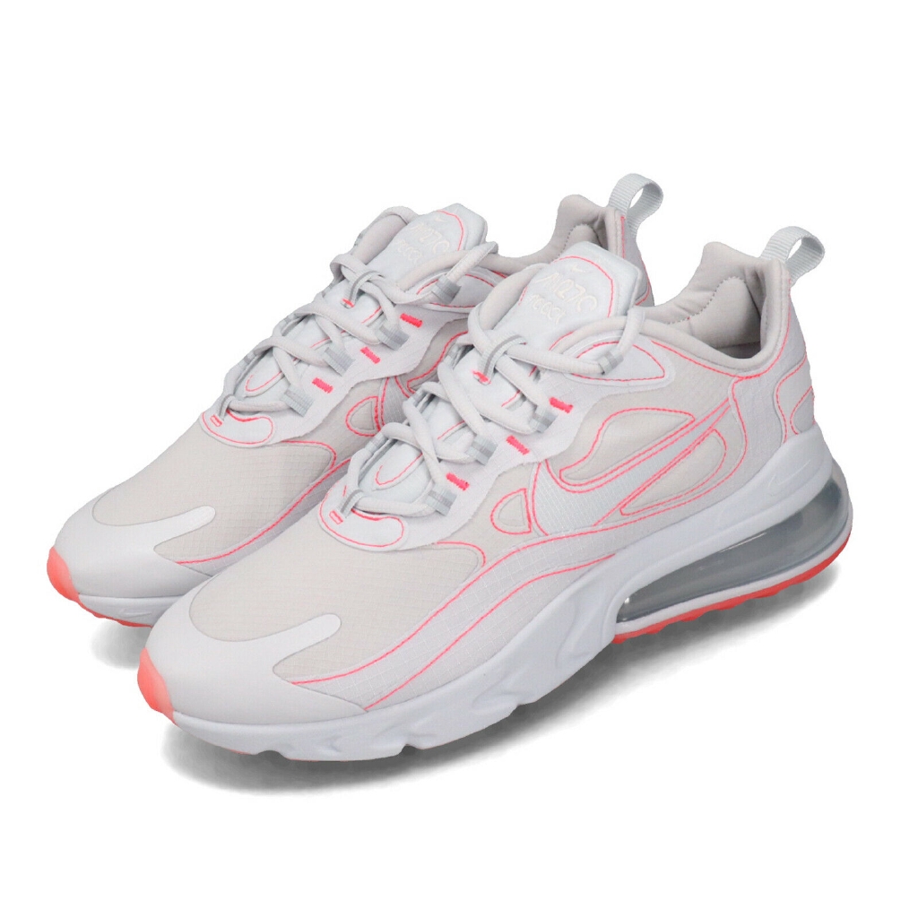 Nike Air Max 270 React Sp Flash Crimson Grey White Men Running Shoes Cq6549 100 Shopee Malaysia