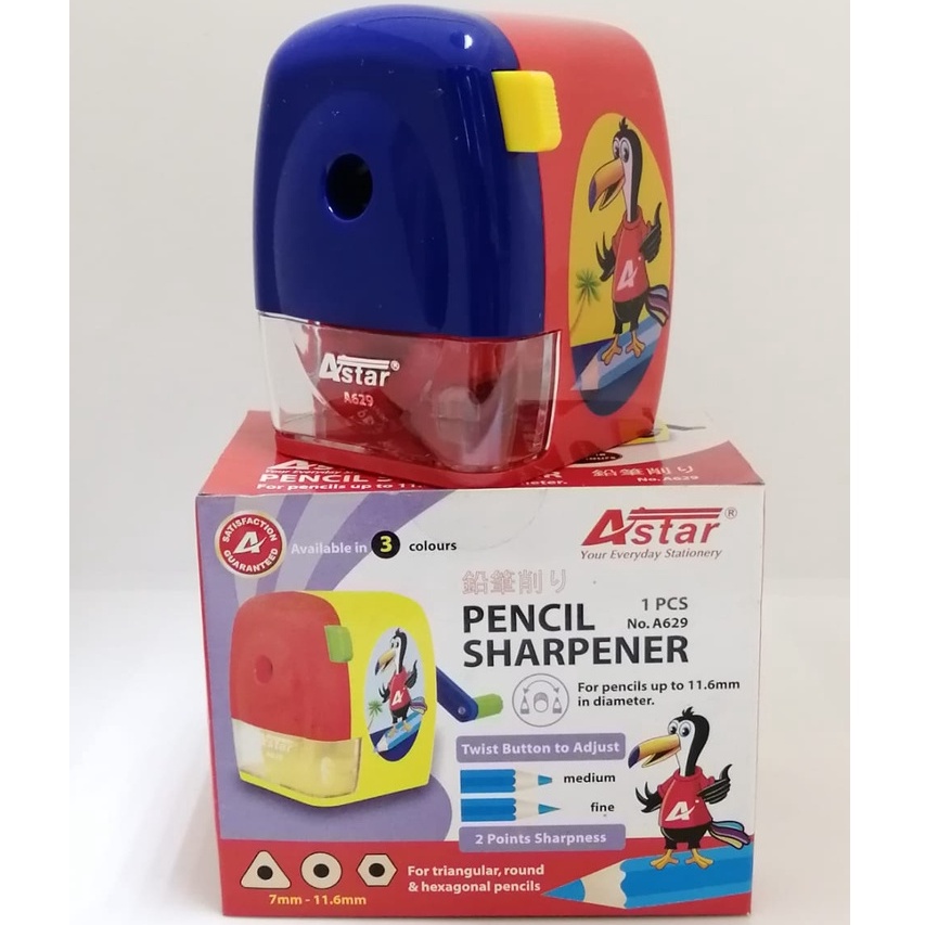 (READY STOCK)ASTAR PENCIL SHARPENER TABLE SHARPENER PENGASAH PENSIL
