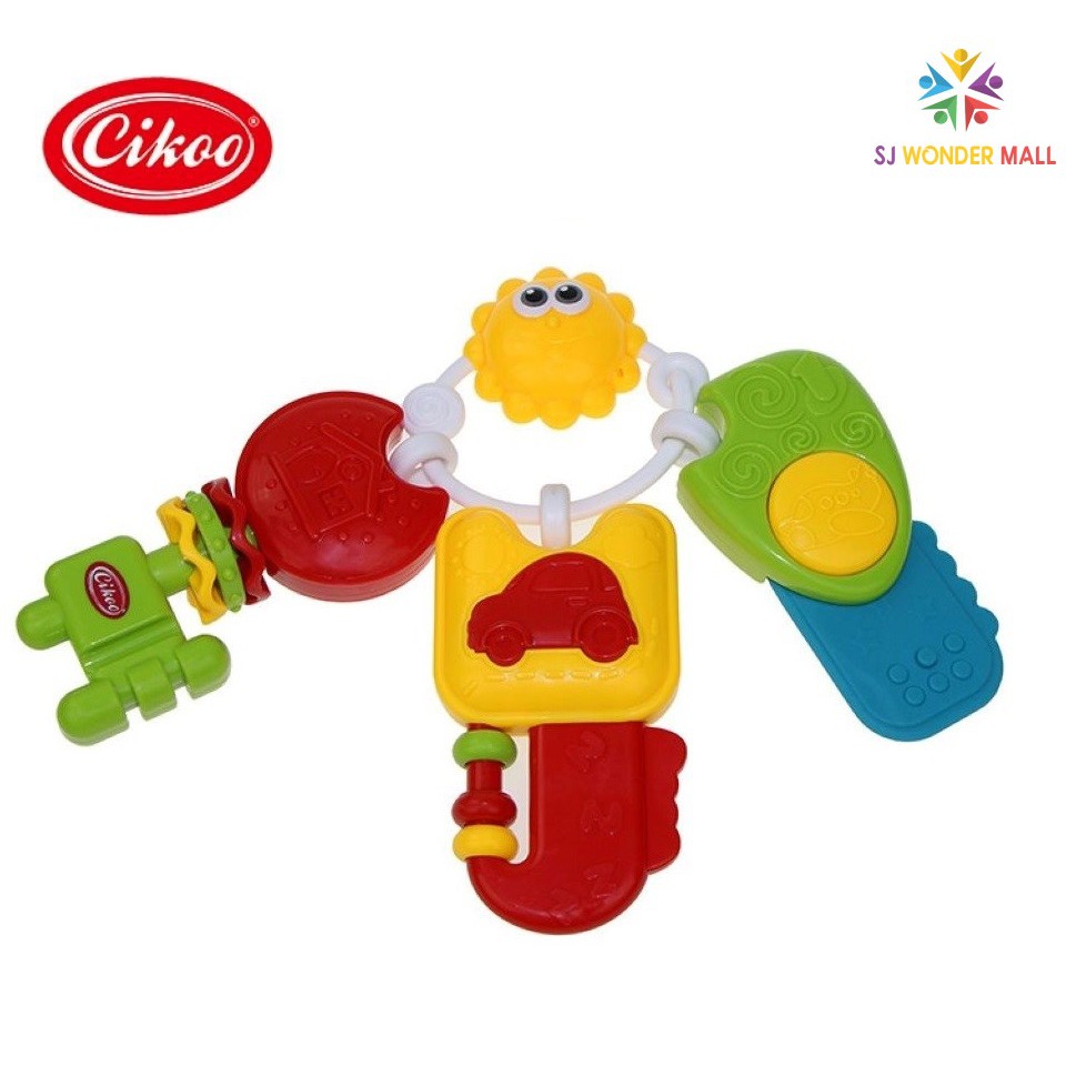 baby toy plastic keys