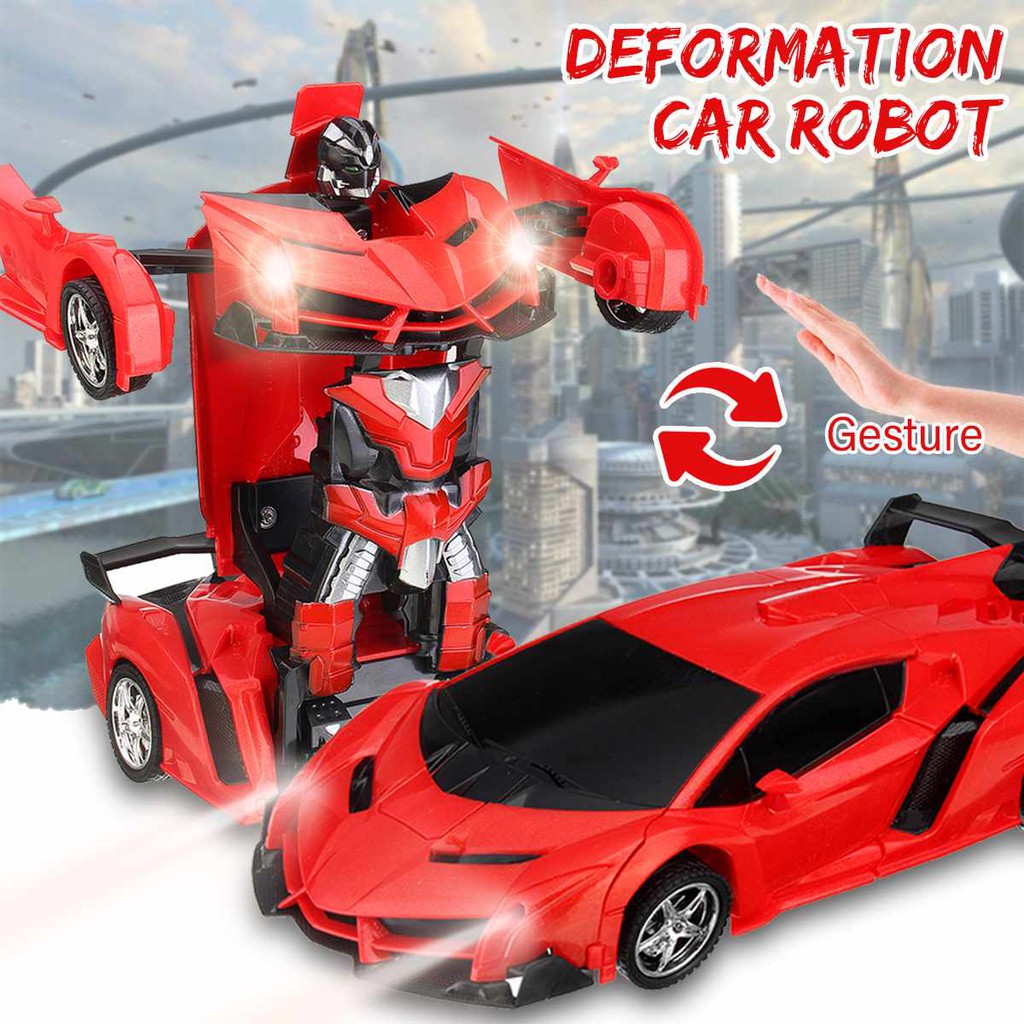 gesture transformer car