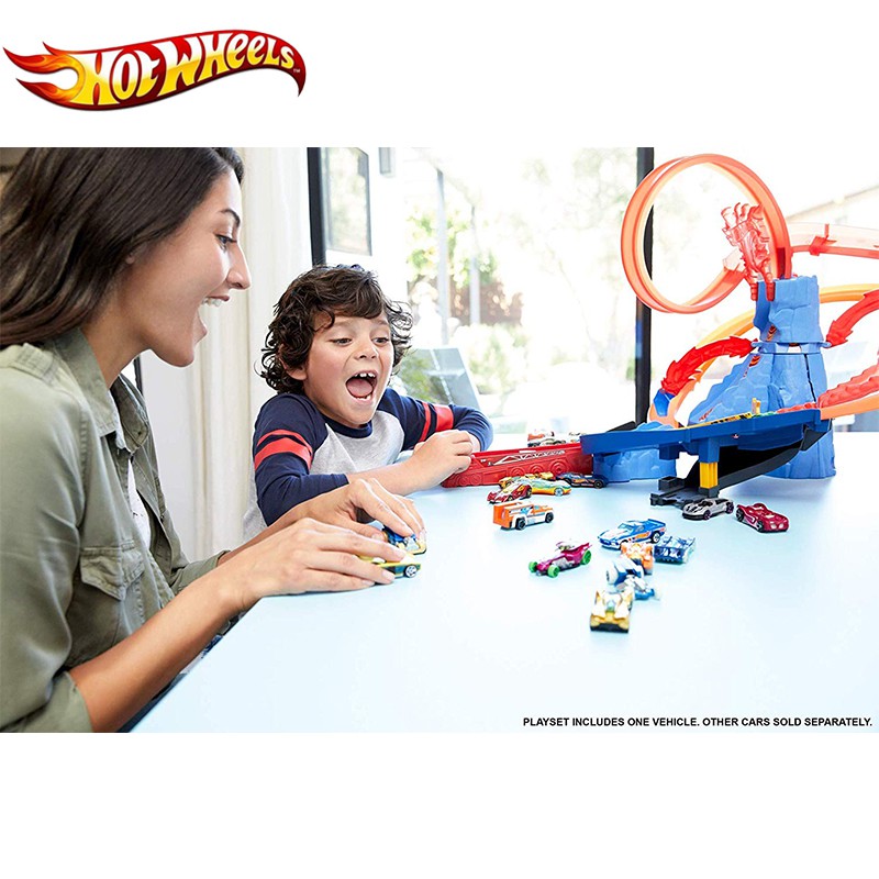 hot wheels volcano escape playset