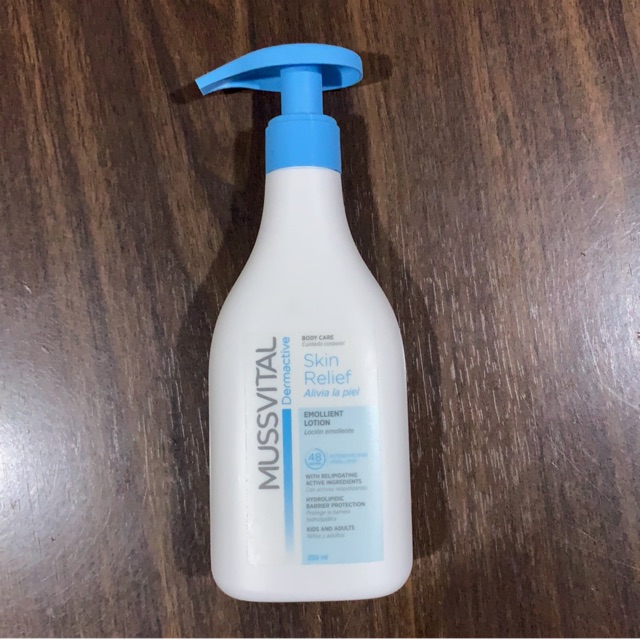 Mussvital Dermactive Body Care Emollient Lotion 250ml expire 10/21