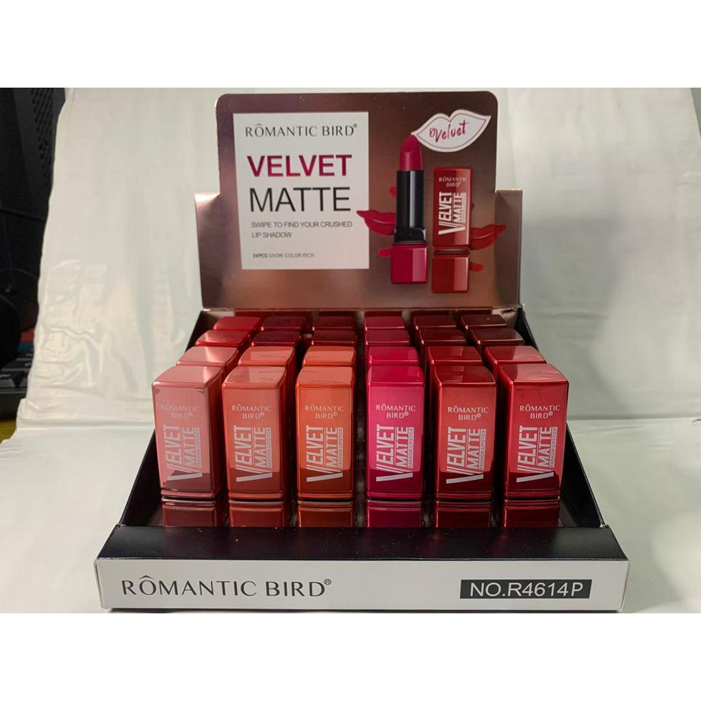 Romantic Bird Velvet Matte Lipstick | Lipstutorial.org