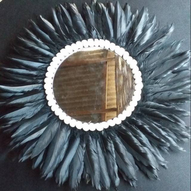 Juju Feather Mirror Dm30cm