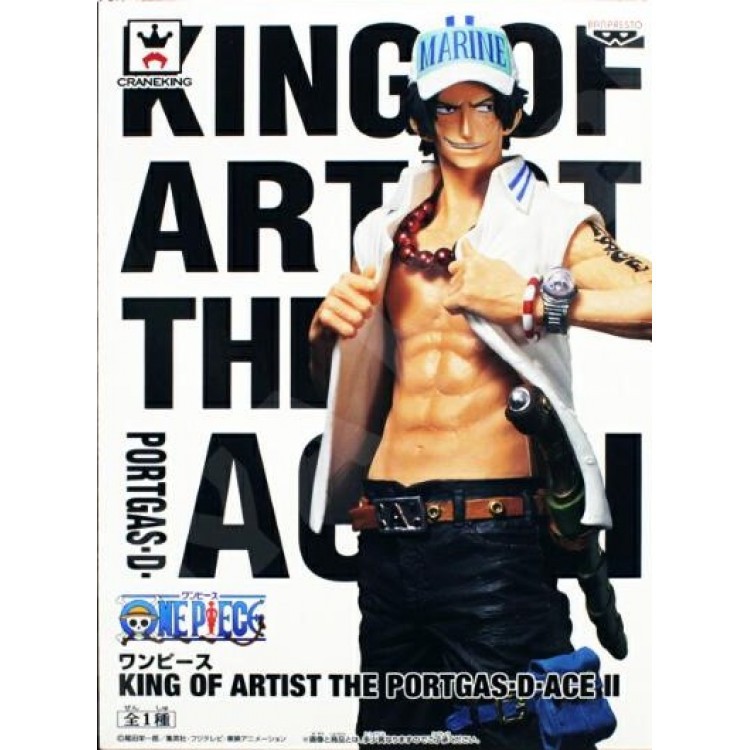 Banpresto One Piece King Of Artist The Portgas D Ace Ii Shopee Malaysia