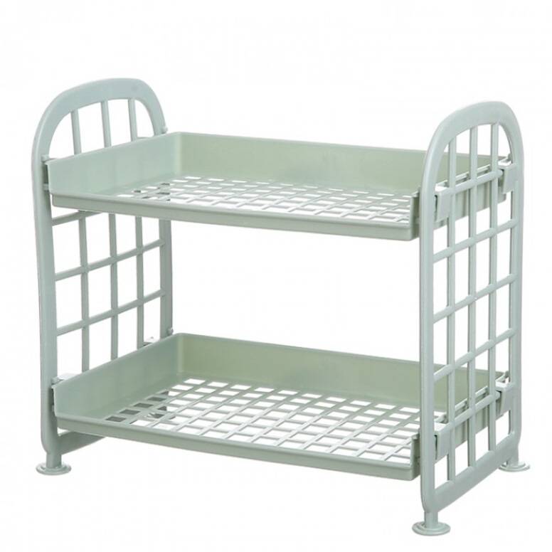 2 Layers Table Storage Rack