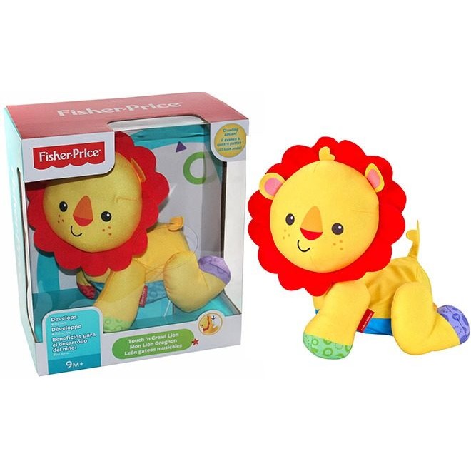 fisher price crawling lion