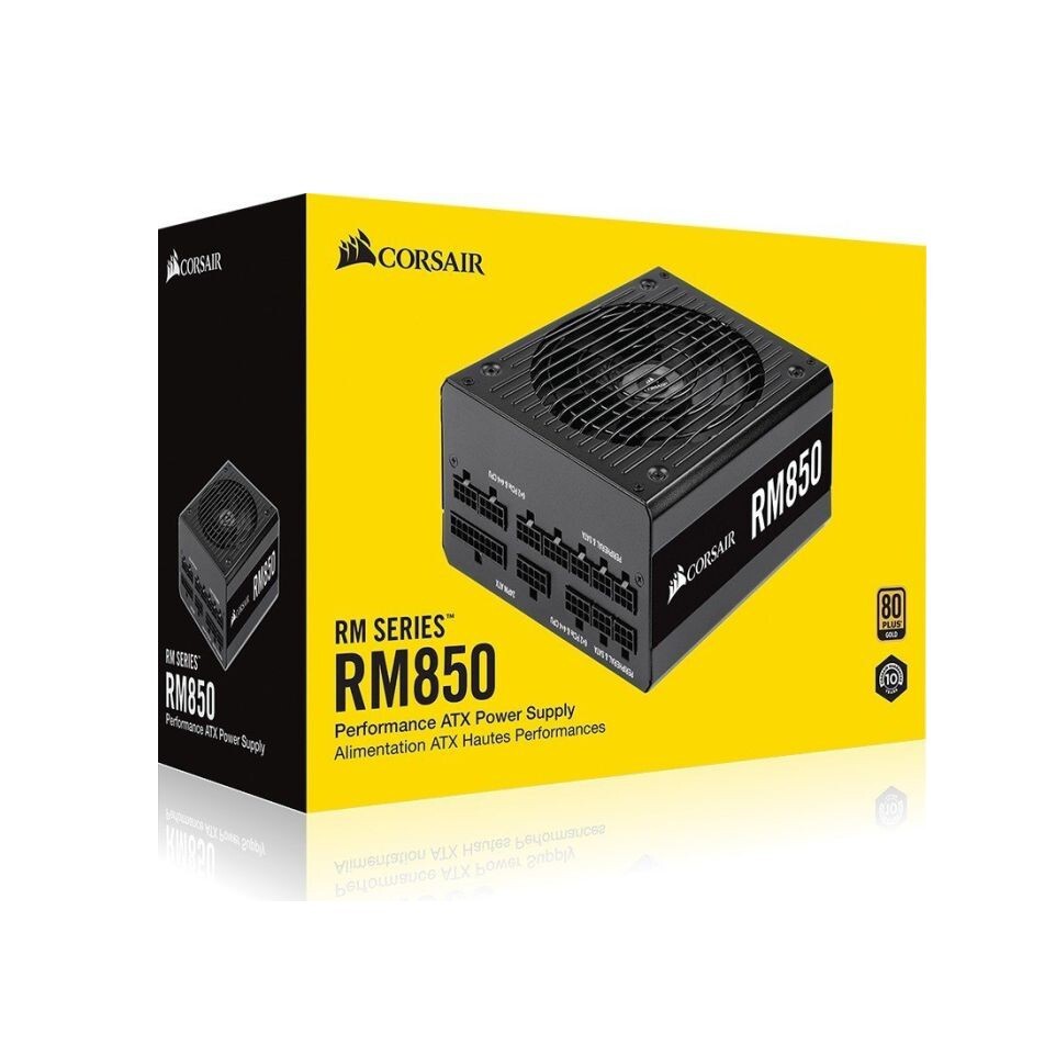 Corsair RMx Series™ RM850x RM850 850 1000 Watt 80 PLUS Gold Certified ...