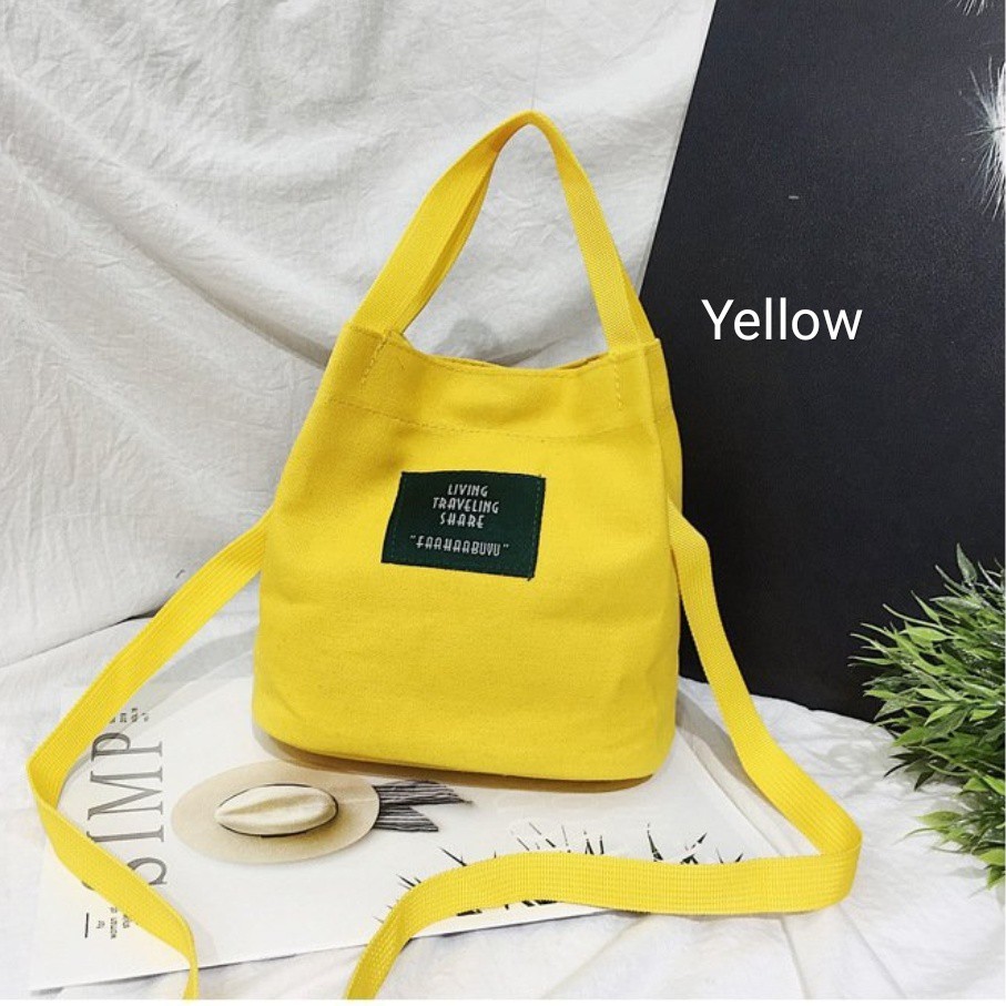 mini canvas sling bag