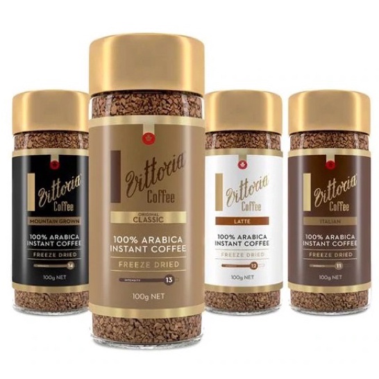 Vittoria Freeze Dried Instant Coffee Classic 100g Shopee Malaysia