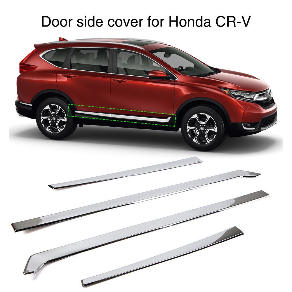 Stainless Car Door Stop Rust protector cover 4pcs For Honda CRV CR-V 2007-2011
