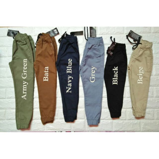 h and m jogger pants