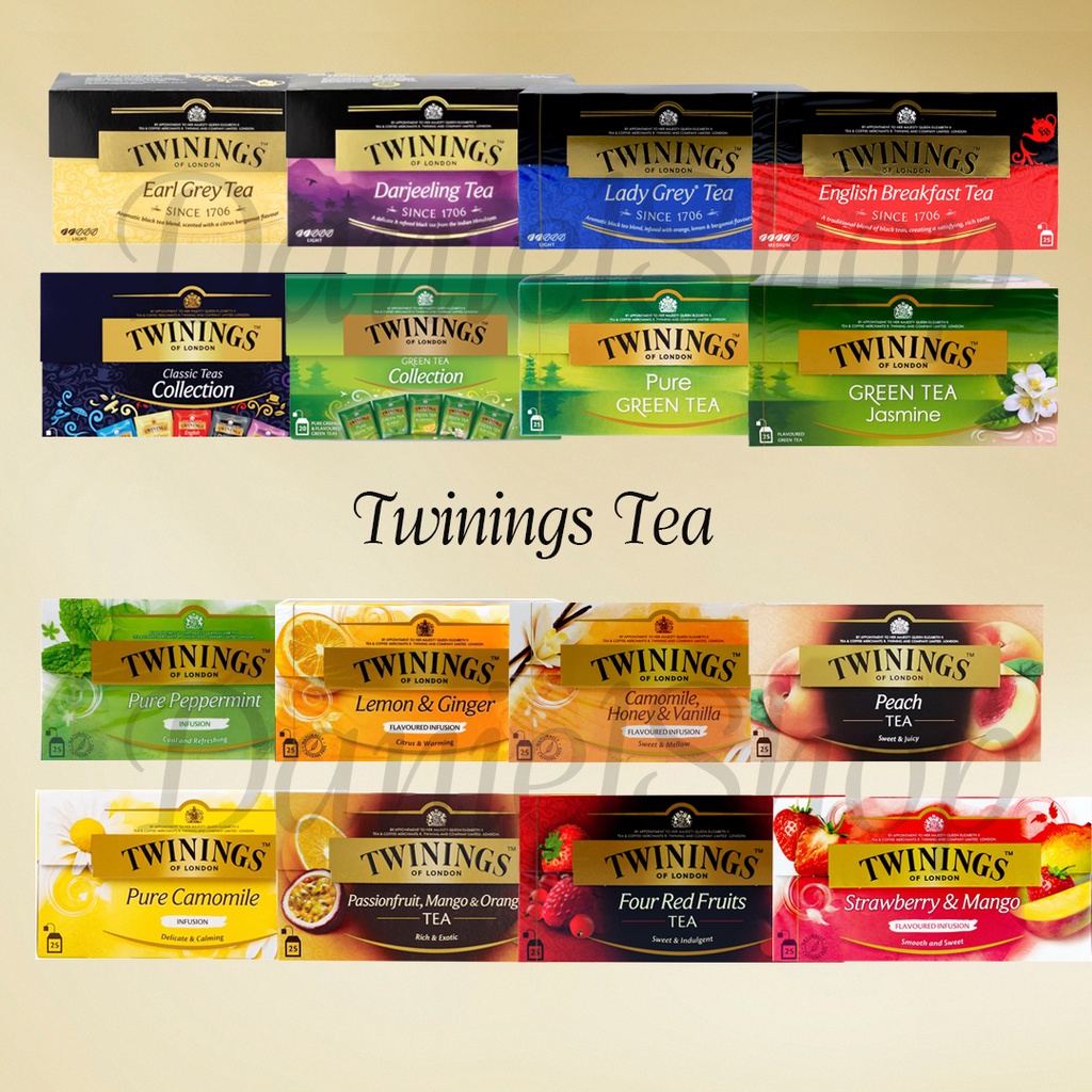 Twinings Tea - Black Tea/ Green Tea/ Earl Grey/ Fruit Tea/ English ...