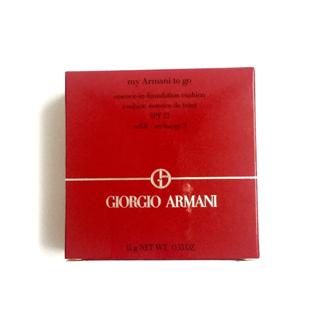 giorgio armani to go cushion