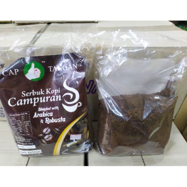 Cap Tangan Serbuk Kopi Campuran 1kg