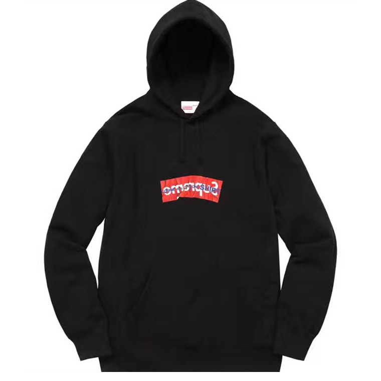 supreme x cdg hoodie