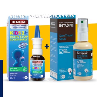 betadine sore throat spray ml ubat spray  sakit tekak exp