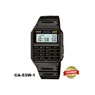 Casio Digital Calculator Watch Ca 53w 1zd Shopee Malaysia