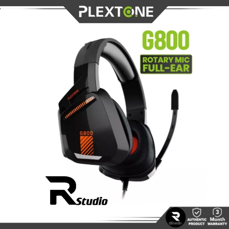 PLEXTONE G800 Mark II Gaming Headphones E-sports Over Ear Headset with Mic On-Ear Headphone (3.5mm)