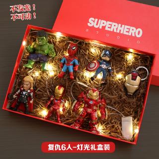 Avengers Car Ornaments Marvel Iron Man Car Interior Decorations