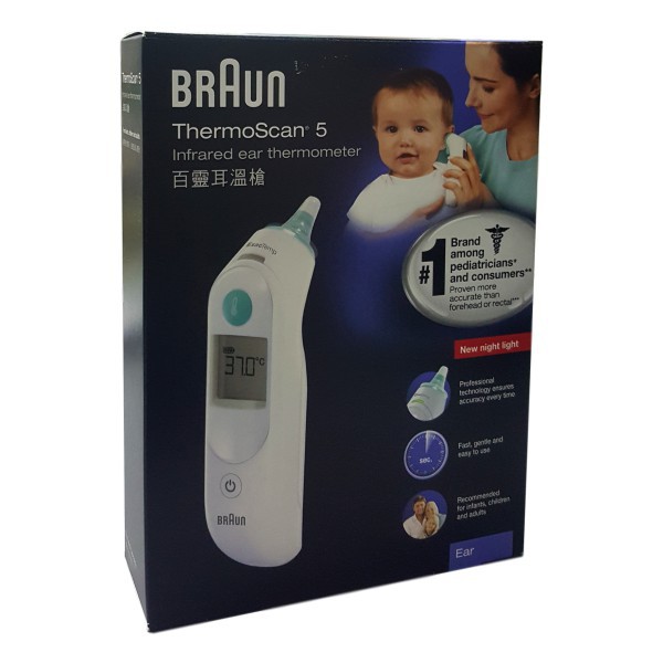 braun thermoscan digital ear thermometer irt6020