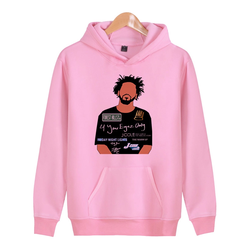 j cole colorful hoodie