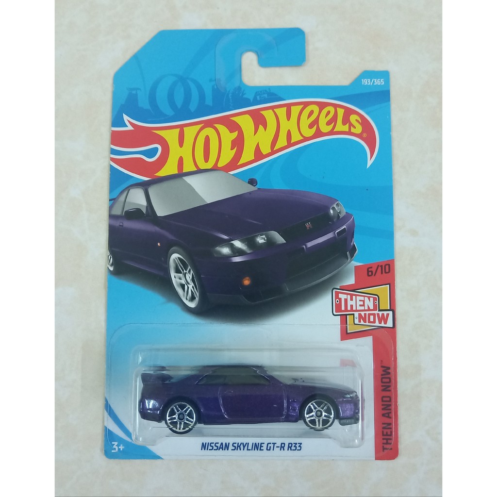 Ready Stock Nissan Skyline Gtr R33 Purple Colour Hot Wheels Die Cast Models Vehicle Toys Matchbox Shopee Malaysia