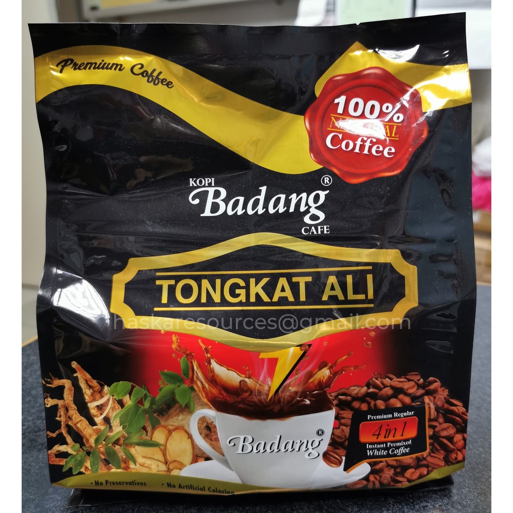 Kopi Badang Cafe Tongkat Ali 4 In 1 (15 x 25g) Shopee Malaysia