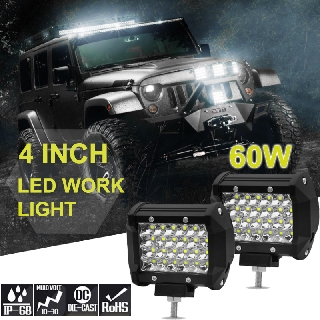 Nexus Car 1pc 120W 7 Inch LED Work Light Strip Sport Light 