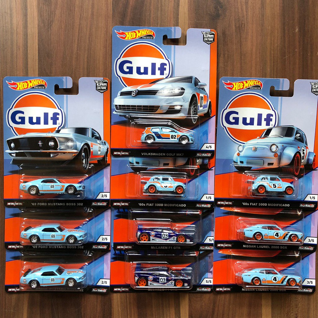 hot wheels gulf series