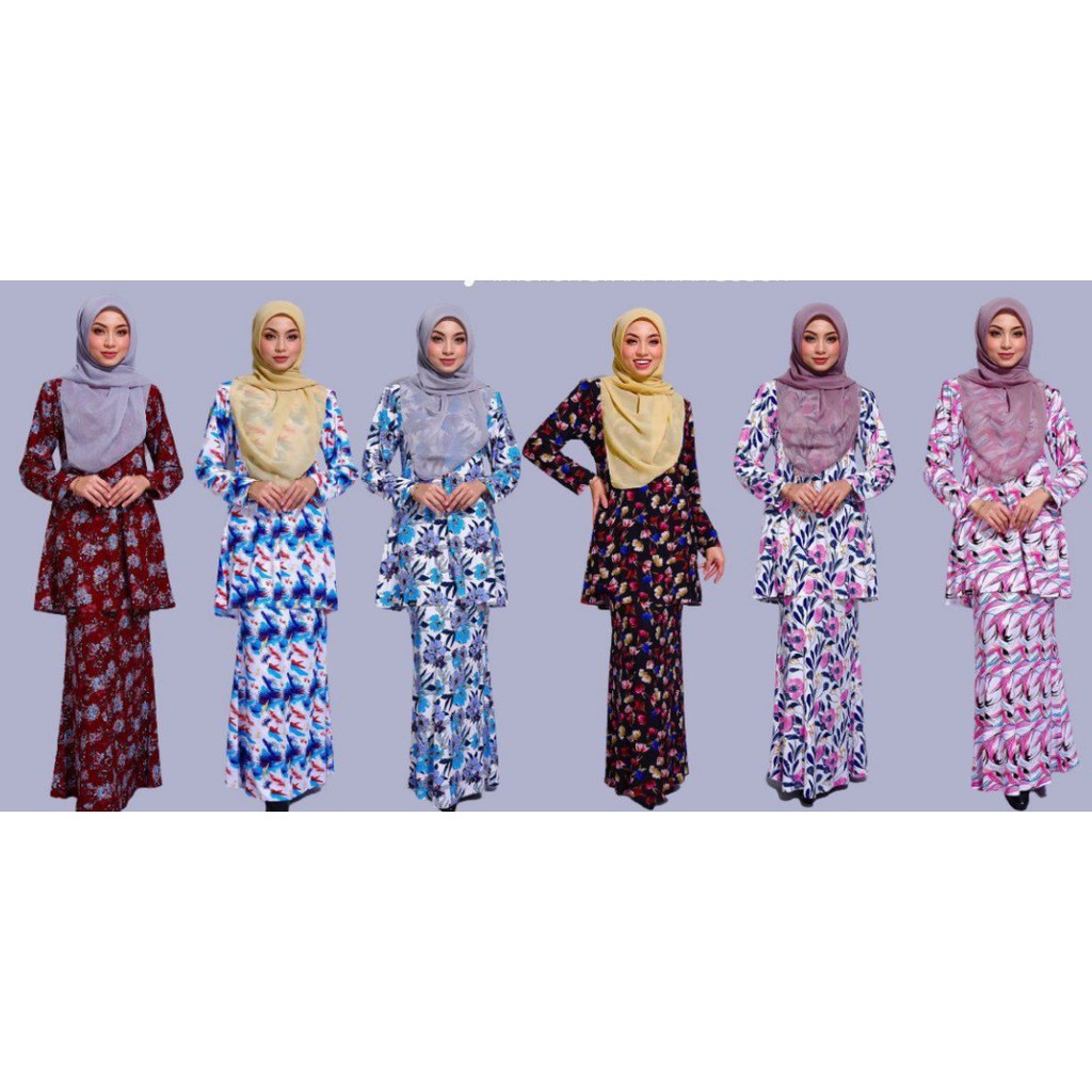 Baju Kurung Tidak Perlu Gosok Layla 3 0 Kurung Moden Ironless Ha