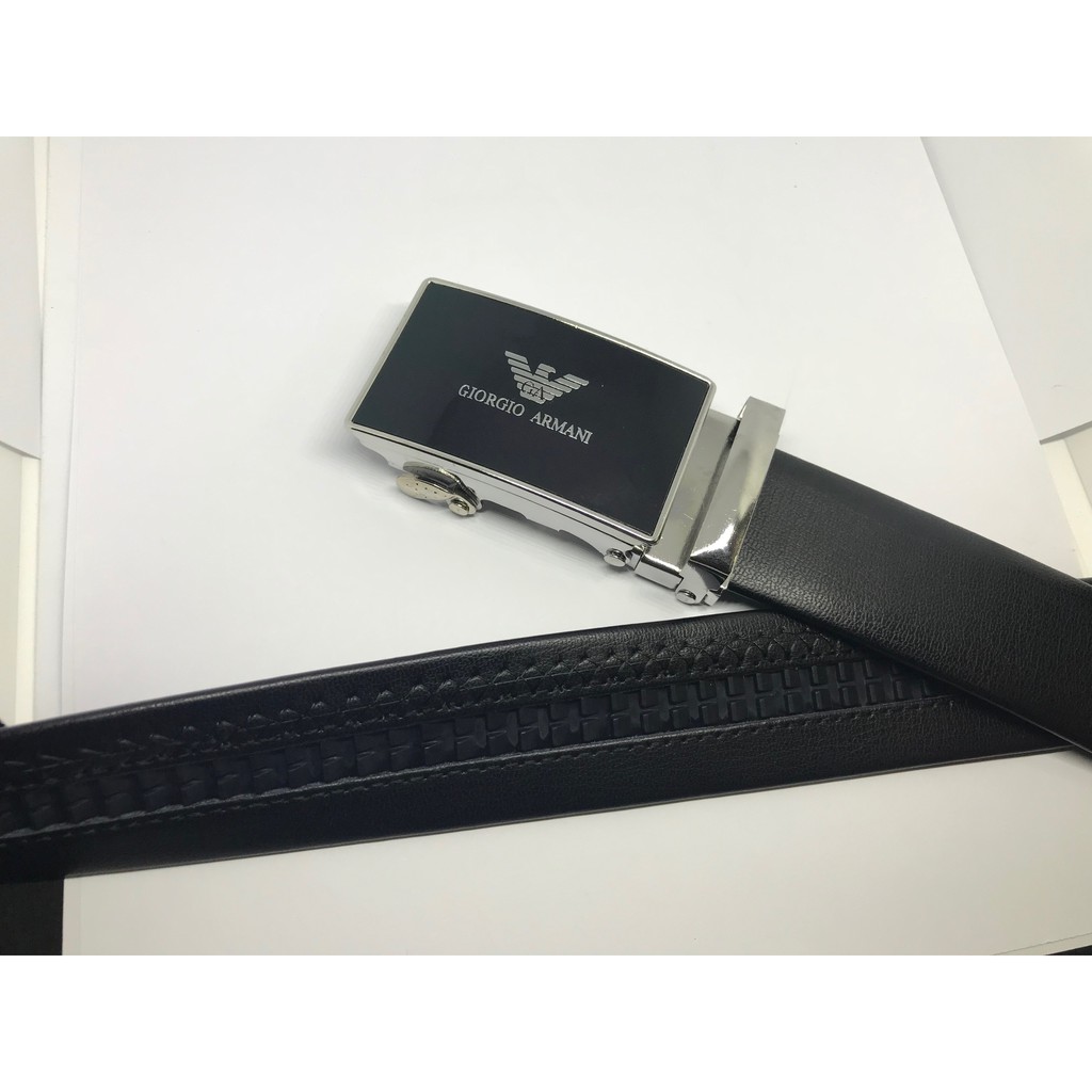 armani automatic belt