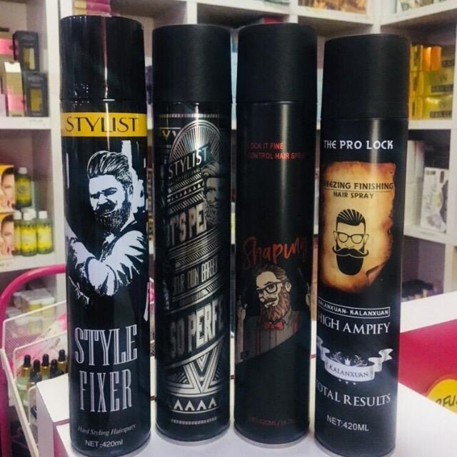 New Spray For Men hair Styling 420ml SPRAY RAMBUT ORIGINAL | Shopee ...