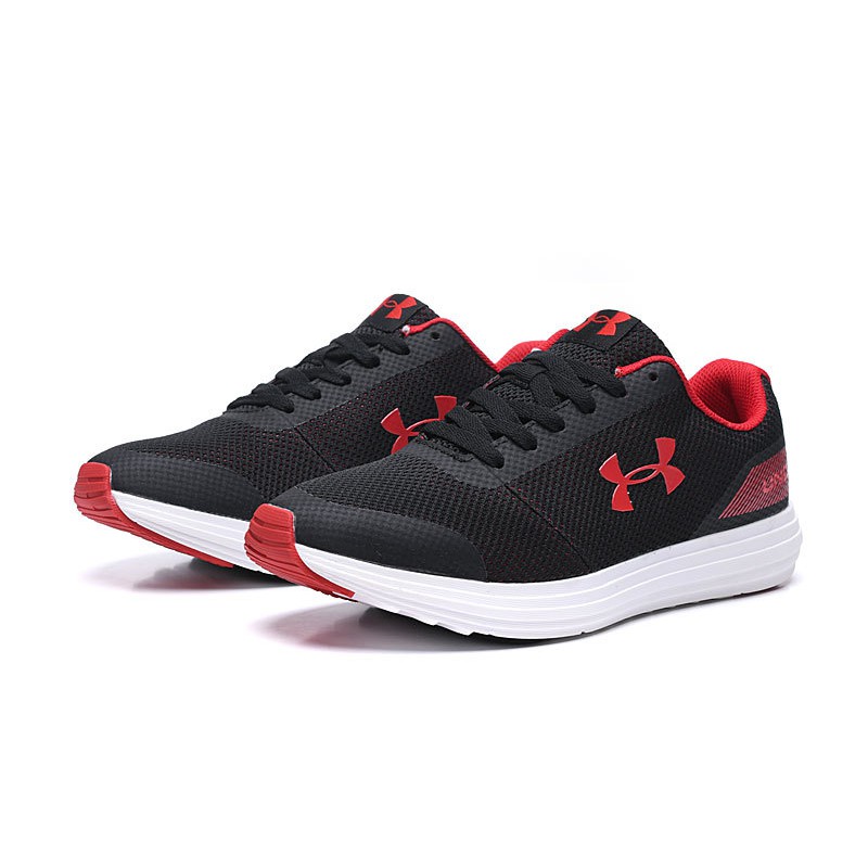 under armour shoes black and red