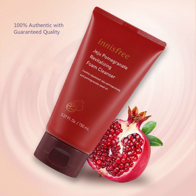 innisfree jeju pomegranate revitalizing foam cleanser