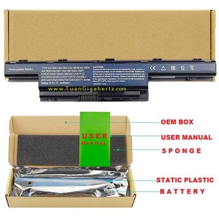 BATTERY ACER ASPIRE 5755G 5750G 5750 5741G Shopee Malaysia