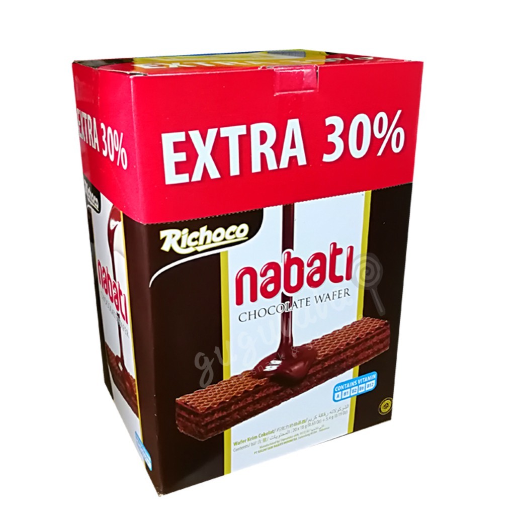 Nabati Chocolate Wafer 20's x 16g Shopee Malaysia