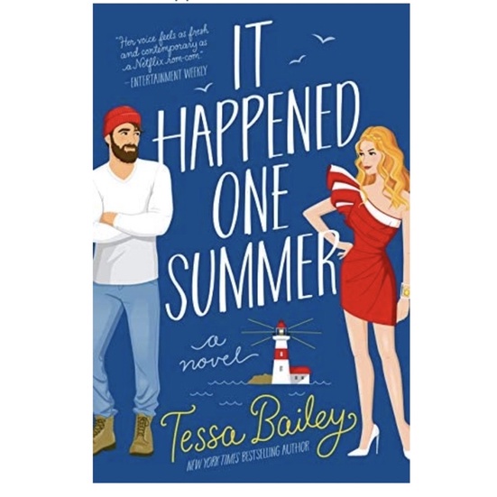 It Happened One Summer book by Tessa Bailey. Tiktok Made Me Buy It! Booktok,Bookstagram,buku trend viral.Editor’s Choice