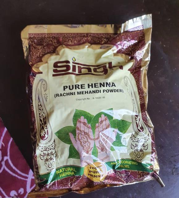Singh Pure Henna Powder 1kg Shopee Malaysia