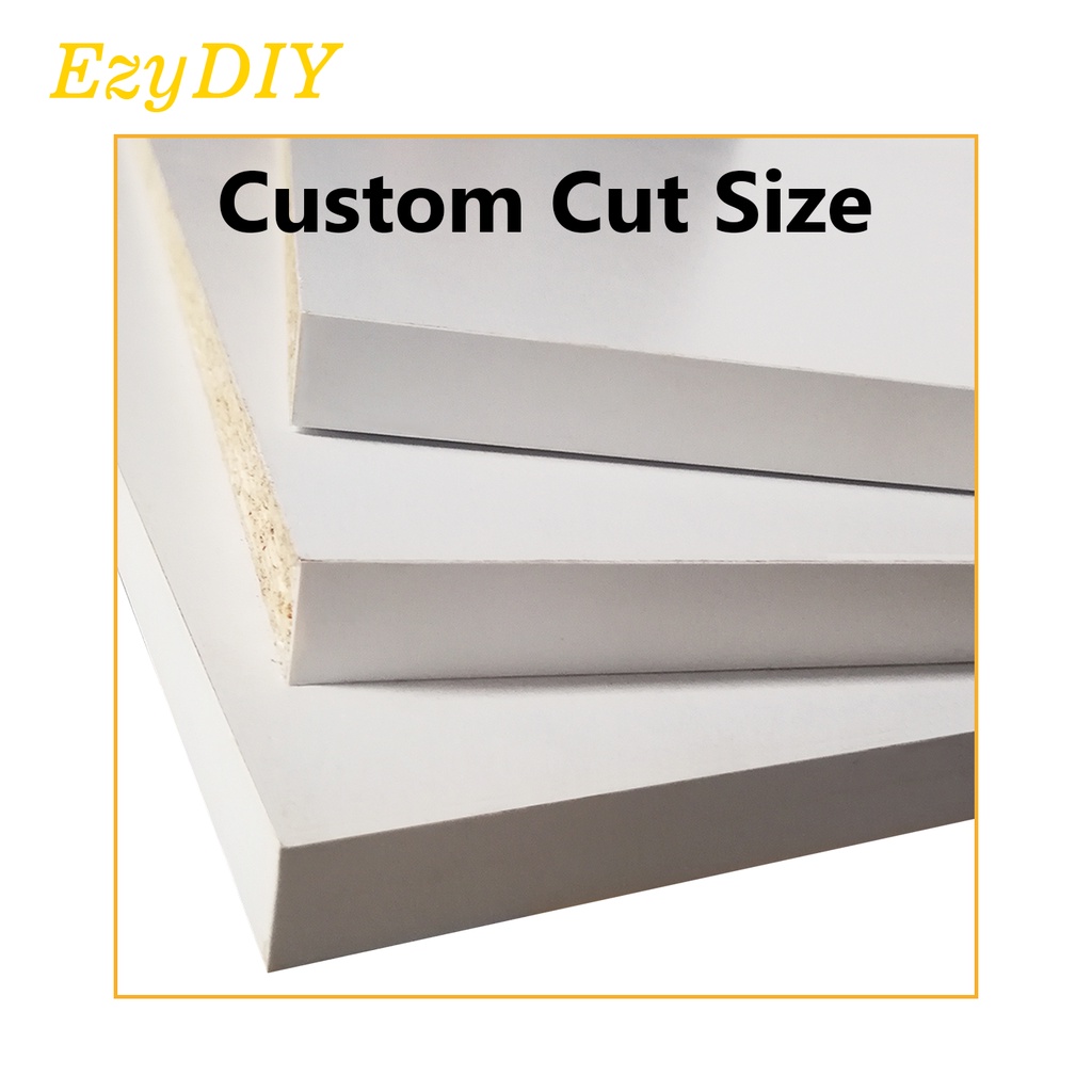 Custom Cut To Size Chipboard Table Top Wood Shelf Wall Wardrobe 15mm