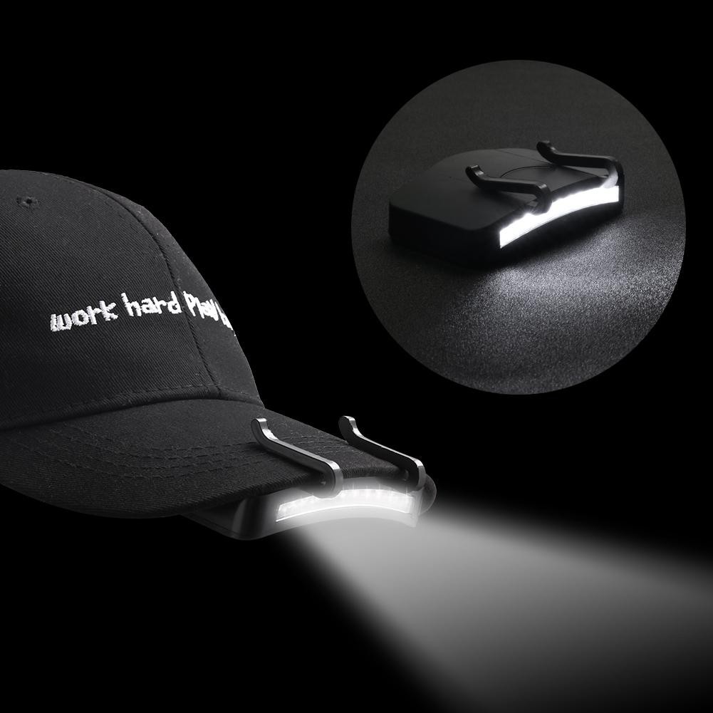 Details about  / Night Fishing 11-LED Cap Light Headlight Headlamp Flashlight Hat Clip Lamp Tool