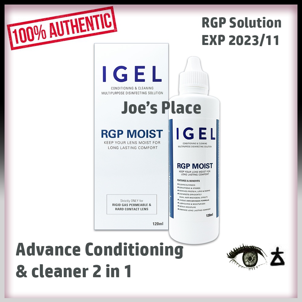 IGEL / Aire RGP Solution Conditioning & Cleaning Solution 120ml Ready