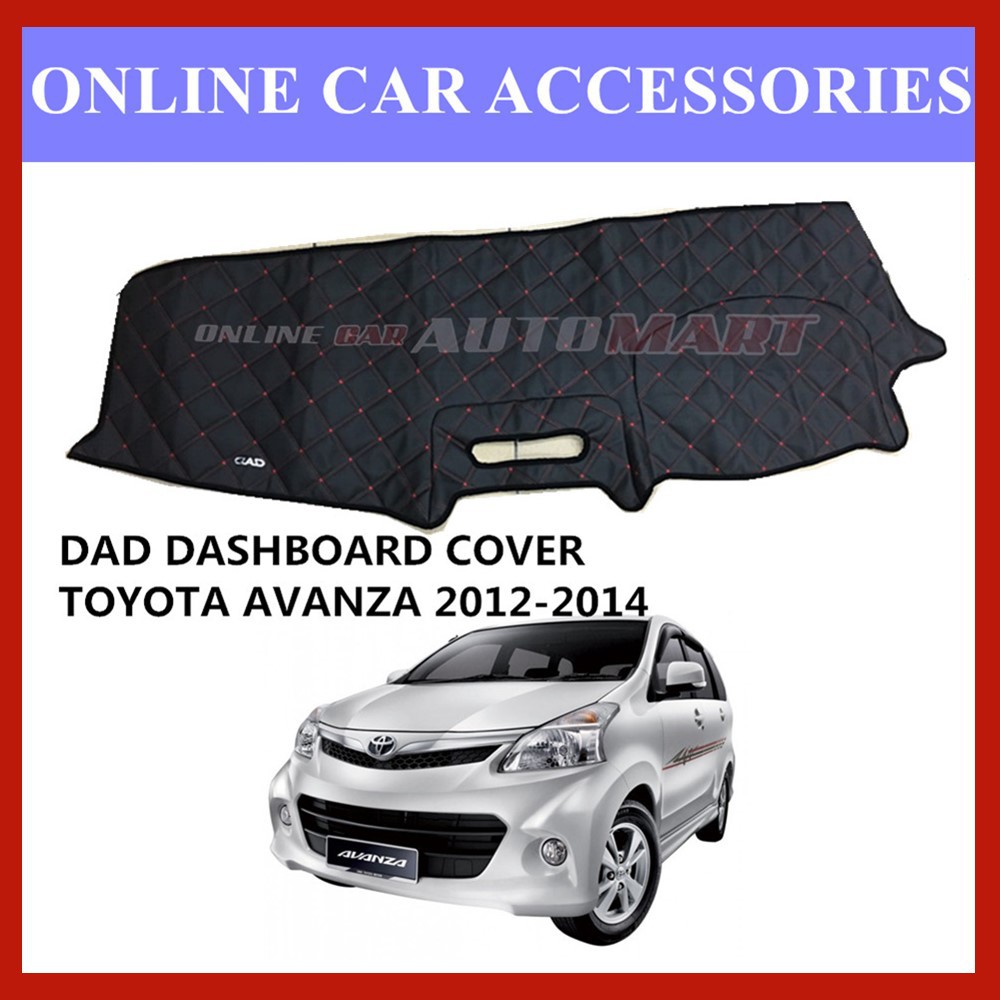 DAD Non Slip Dashboard Cover - Toyota Avanza Yr 2012 - 2014