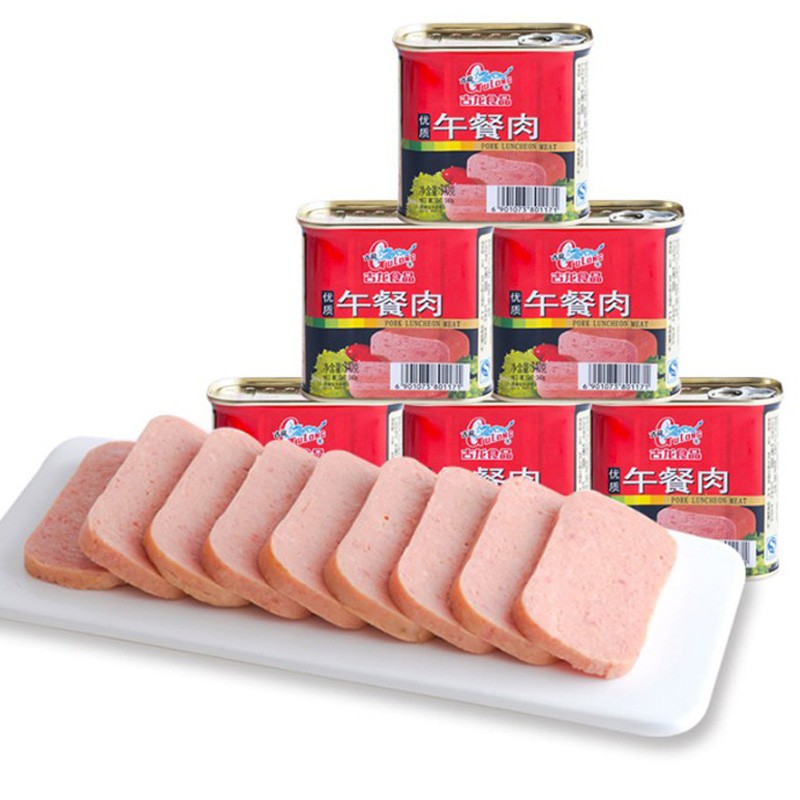GULONG PORK LUNCHEON MEAT “古龙优质午餐肉‘’【READY STOCKS! SPECIAL FREE GIFT