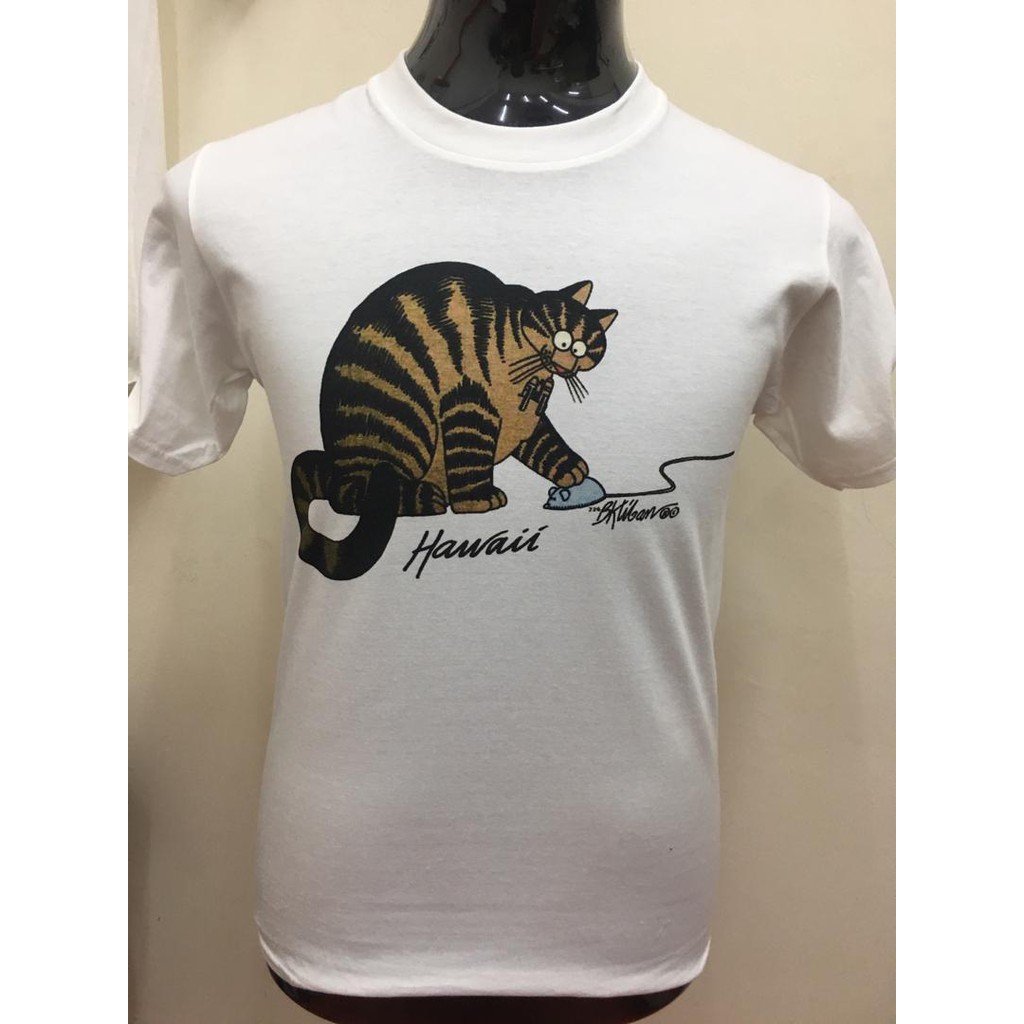  Baju  Vintage  Kucing Gemuk BAJUKU