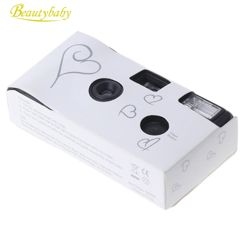 Disposable Cameras Film 36 Photos With Manual Power Flash Hd