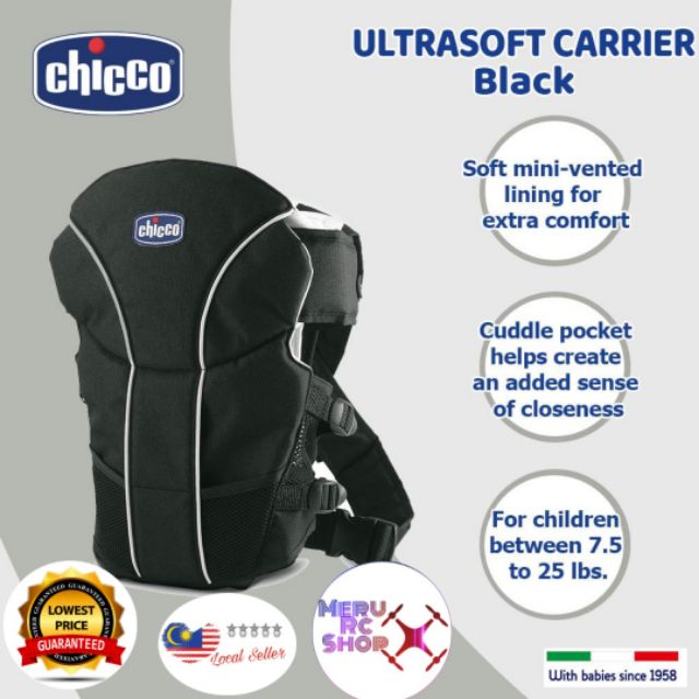 chicco ultrasoft baby carrier