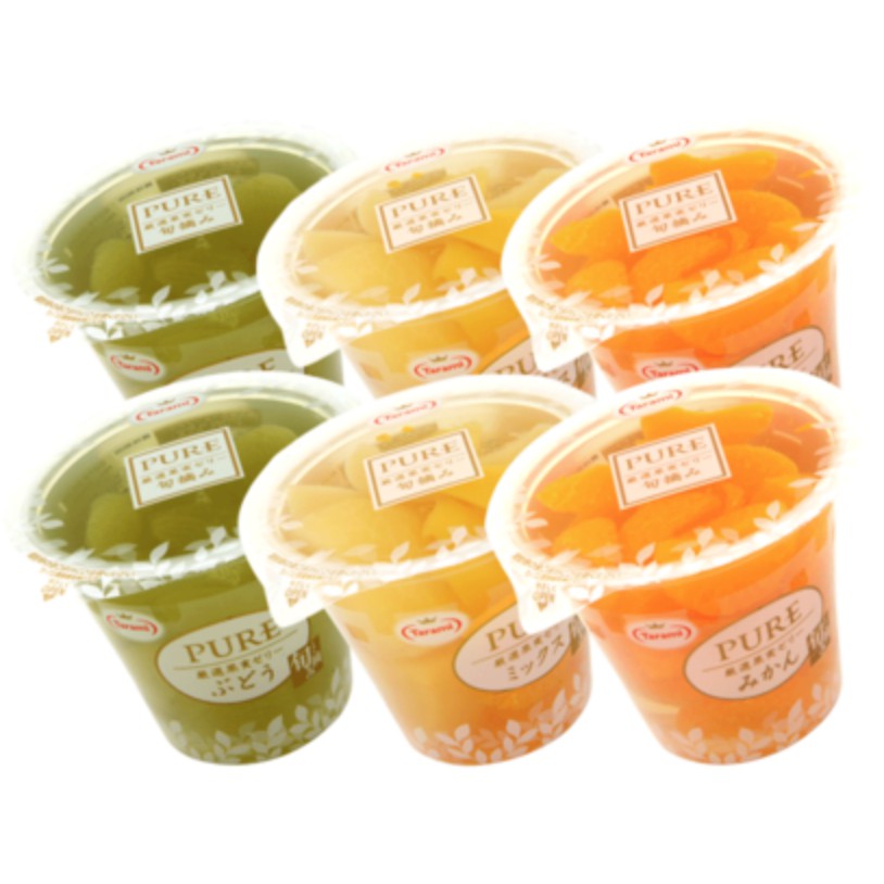 Japan Tarami Fruit Jelly Pure Series Assorted Flavour 日本tarami 进口大果肉果冻优纯系列新鲜真果肉 Shopee Malaysia
