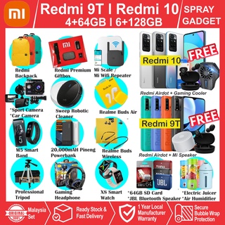 Redmi 9T/Redmi 10[4+64GB]/[6+128GB]🎁Original Xiaomi Malaysia Set