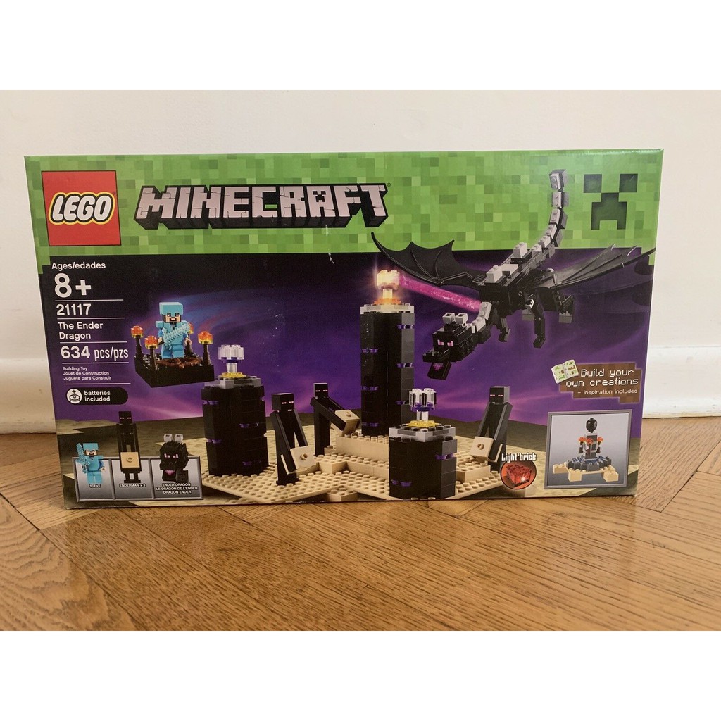 Lego Minecraft The Ender Dragon Shopee Malaysia